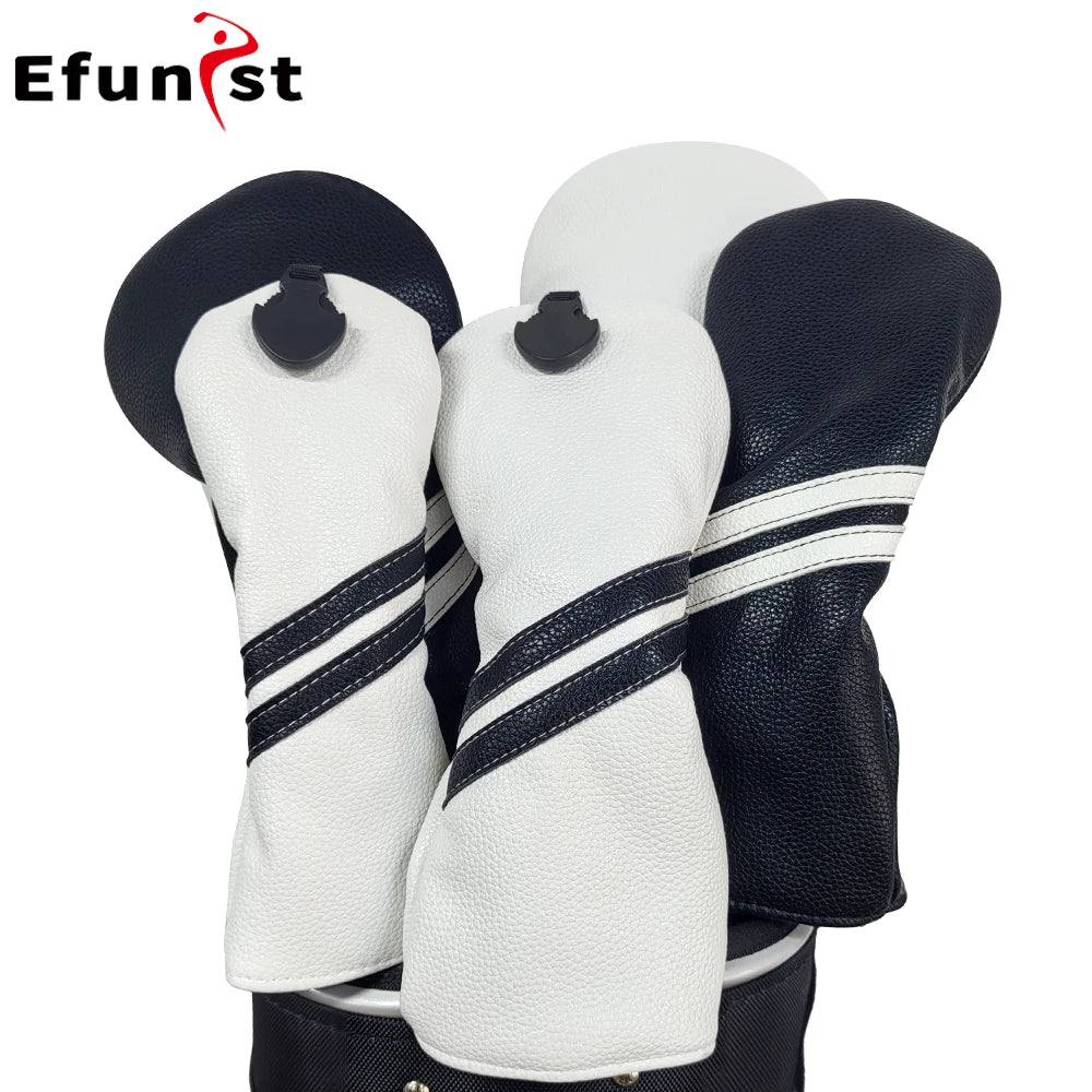 Golf Headcover Golf Club Covers Striped Style L