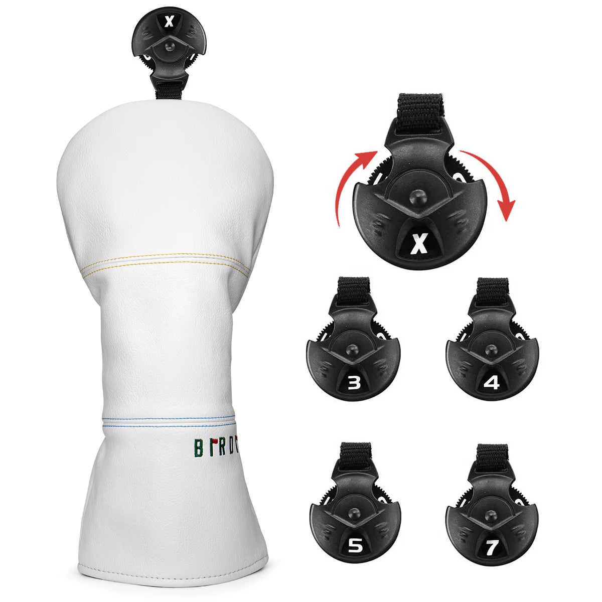 Birdie White Headcover