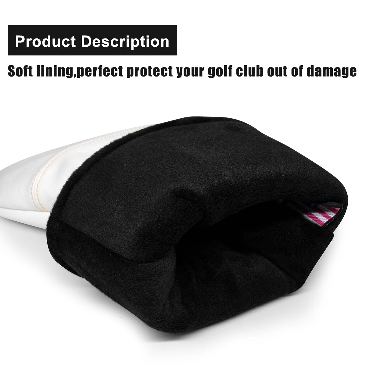 Birdie White Headcover