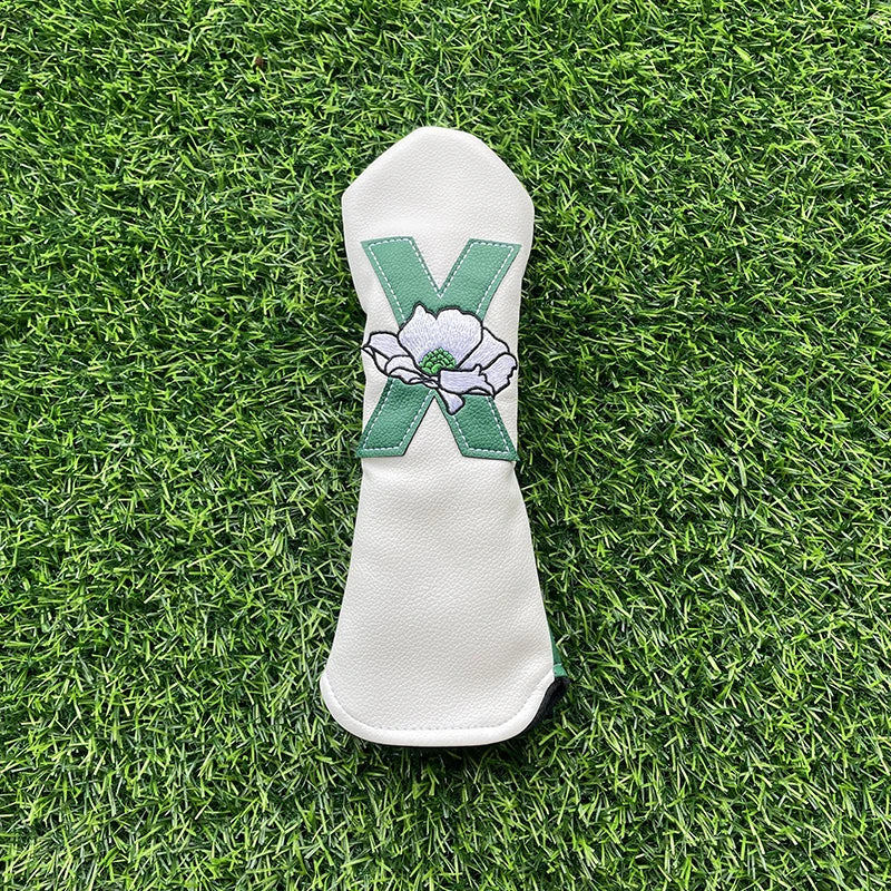 Flowered Numbered Headcovers