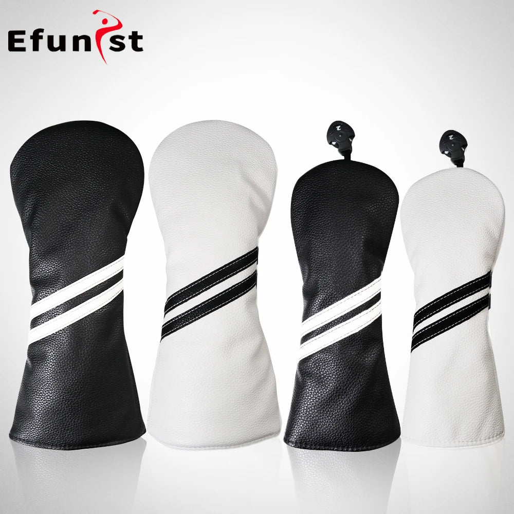Golf Headcover Golf Club Covers Striped Style L